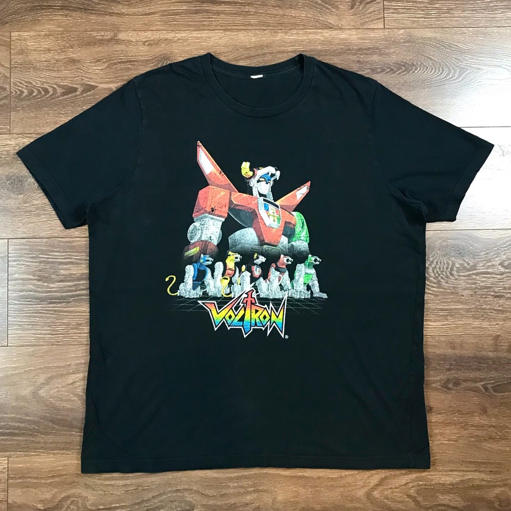 Voltron Defenders Of The Universe Men’s Japanese Cartoon Anime Retro Style Shirt